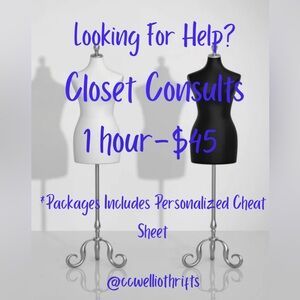 Closet Consults 1 Hour